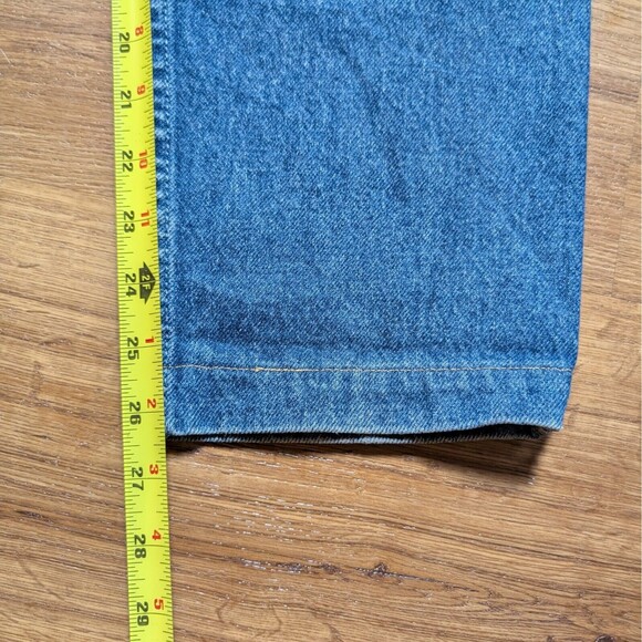 Levi Strauss Signature Relaxed Fit Jeans Womens SZ 17? (36x26) Medium Wash - Picture 10 of 12